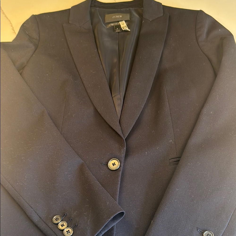 J.Crew Classic Suit (blazer & Pants) Navy